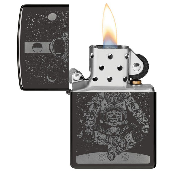 Zippo Designs Astronaut in Space Design