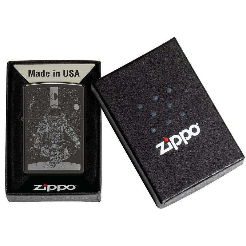 Zippo Designs Astronaut in Space Design