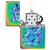 Zippo Designs Lucky Cat Design