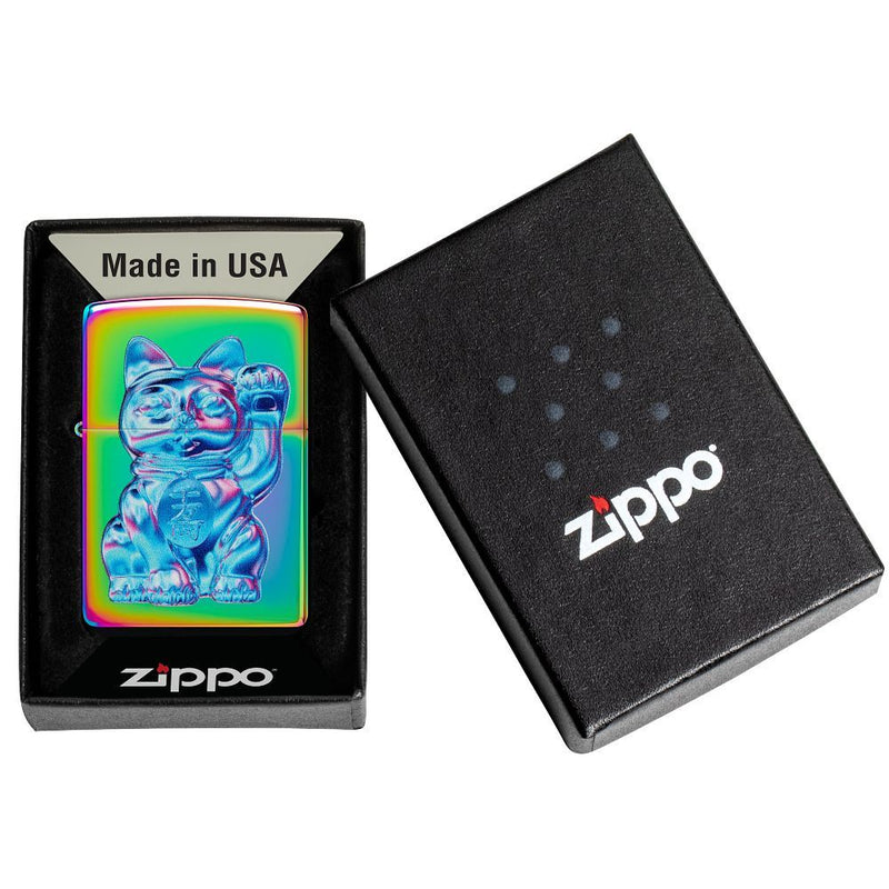 Zippo Designs Lucky Cat Design