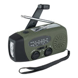 Fosco noodradio preppen met handzwengel incl zaklamp