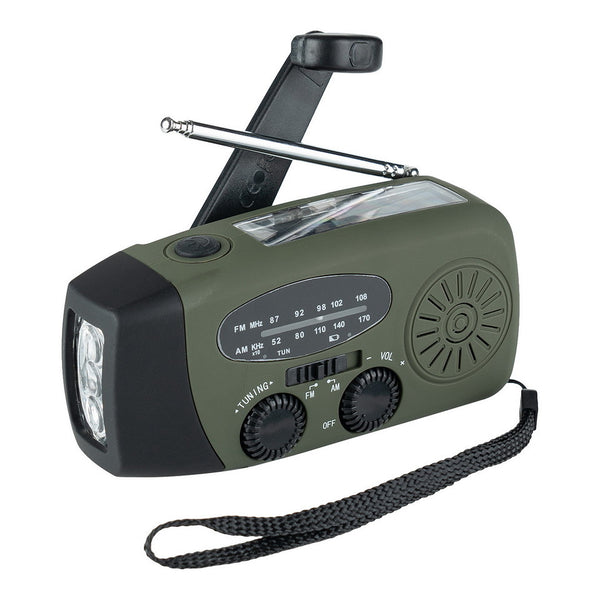 Fosco noodradio preppen met handzwengel incl zaklamp
