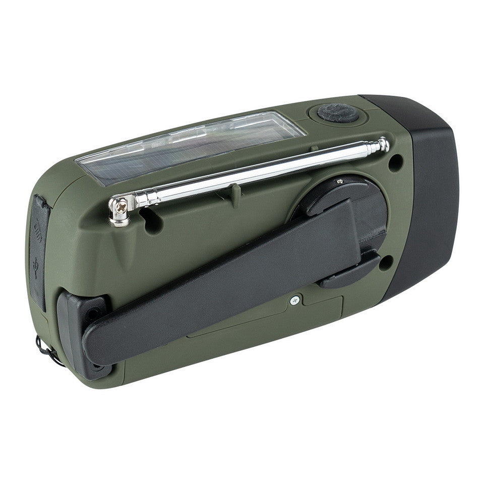 Fosco noodradio preppen met handzwengel incl zaklamp