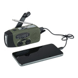 Fosco noodradio preppen met handzwengel incl zaklamp