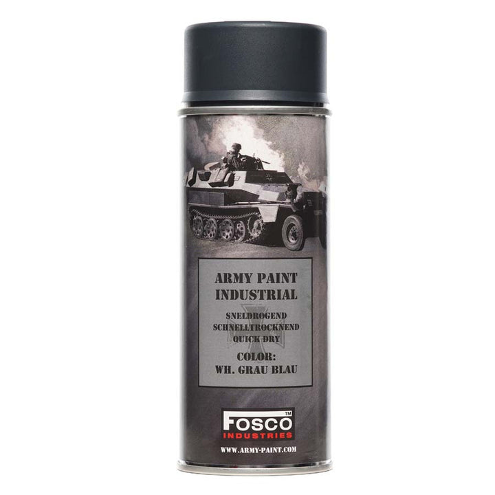 Fosco Spuitbus Legerverf 400 ML - WH Grau Blau