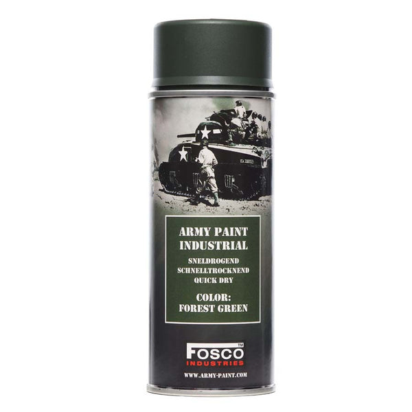 Fosco Spuitbus Legerverf 400 ML - Forest Green