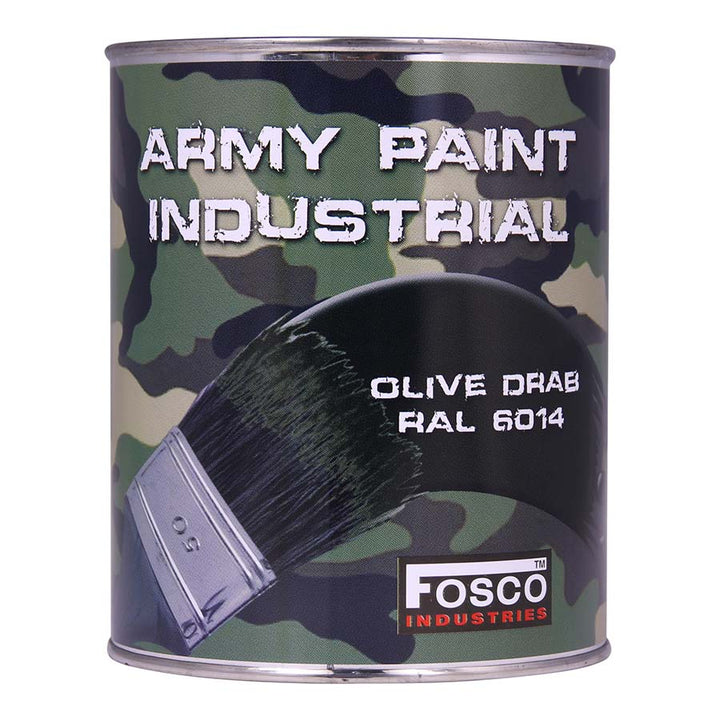 Fosco Blik Legerverf 1Liter - Olive Drab