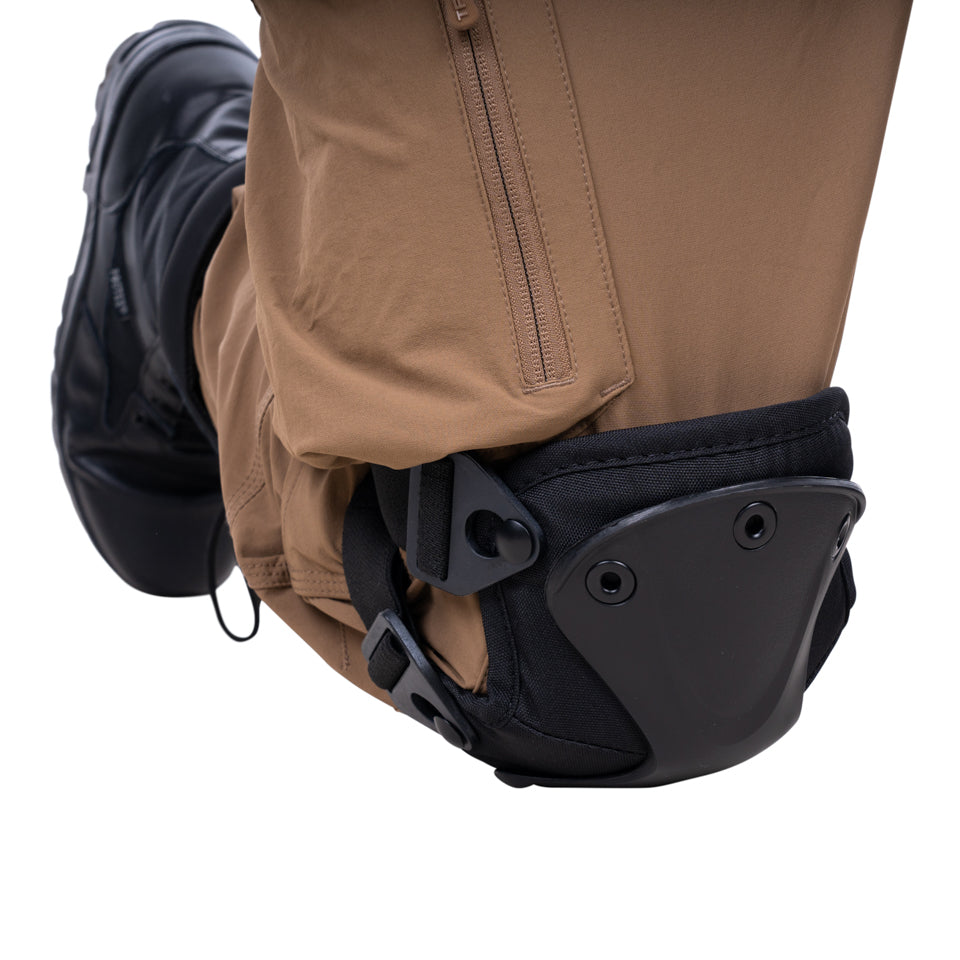 Knie bescherming 101 INC in net - Zwart