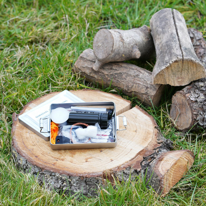 Fosco Survival Gear Kit - Aluminium Box