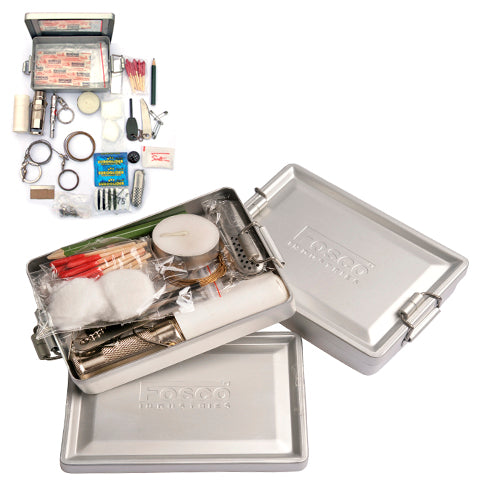 Fosco Survival Gear Kit - Aluminium Box