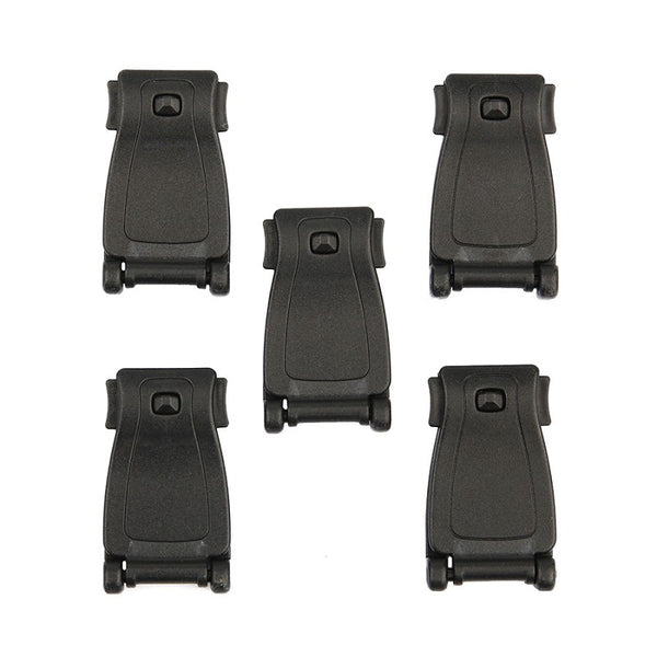 Molle webbing clip 5-pack JFO06 - Zwart