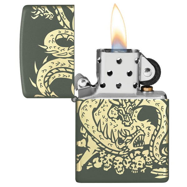 Zippo Designs Dragon Design