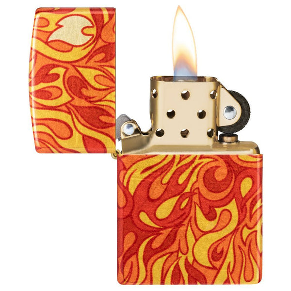 Zippo Designs Fire Zippo Design