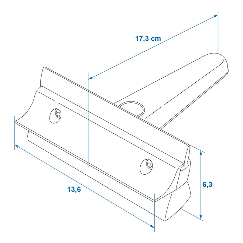 ProPlus Raamtrekker 13,6 cm met spons en ijskrabber 3 in 1