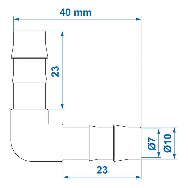 ProPlus Slangtule haaks 10mm 2 stuks in blister