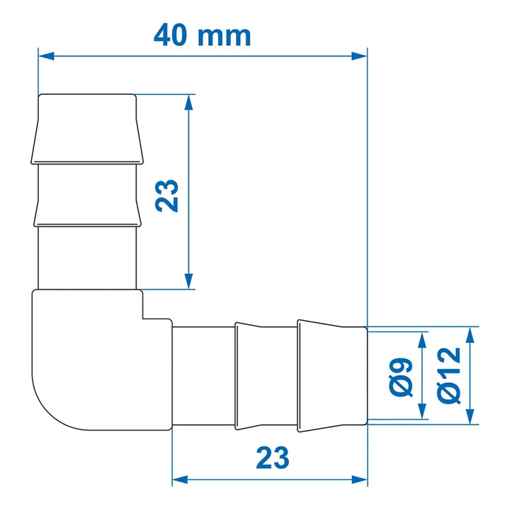 ProPlus Slangtule haaks 12mm 2 stuks in blister