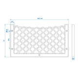 ProPlus Opbergnet elastisch 302x169mm met kunststof frame NS-12