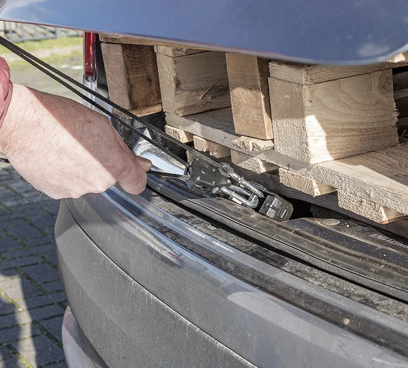 ProPlus Takel met ratel en touw - set van 2 stuks 68kg