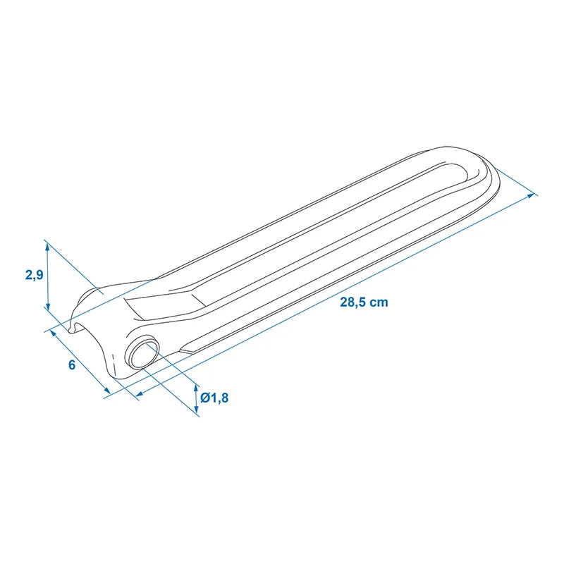 ProPlus Klepscharnier 270mm