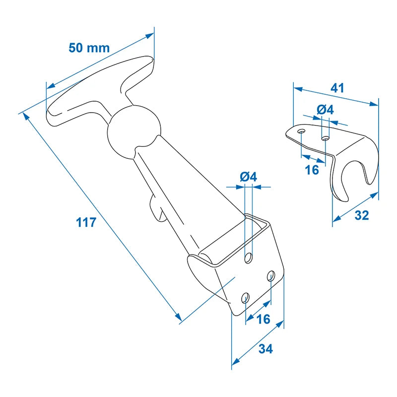 ProPlus Motorkaptrekker 12cm