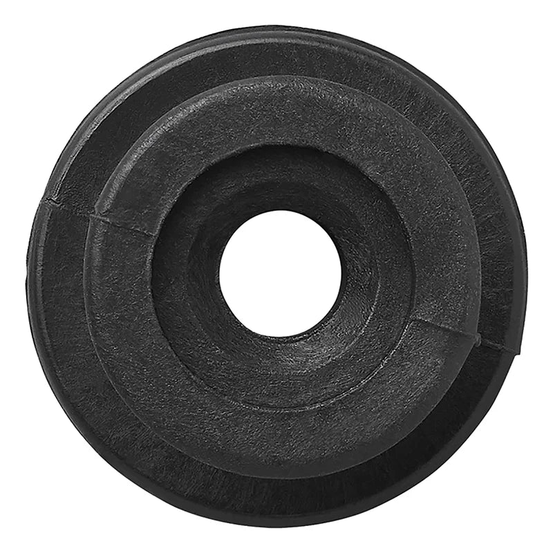 ProPlus Koordhouder - Rond - Ø 19/25 x 13 mm - Kunststof - Zwart - 10 stuks