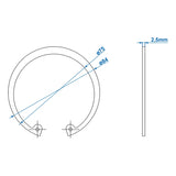 ProPlus Seegerring Ø80mm