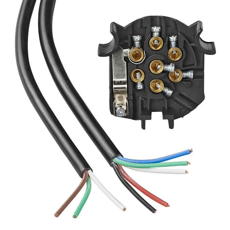 ProPlus Trekhaakkabelset 7+1-polig PVC + 1,50M kabel 8 aderig