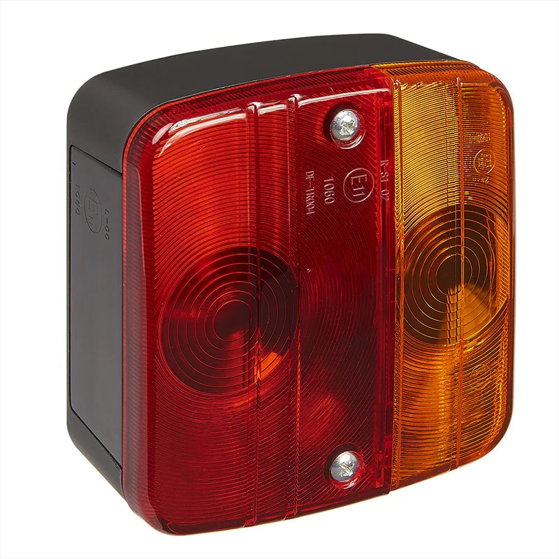 ProPlus Achterlicht 4 functies 98x104mm incl.gloeilampjes