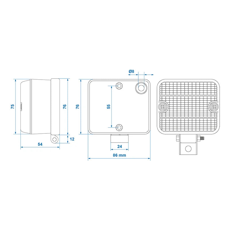 ProPlus Mistlamp met beugel