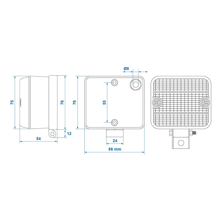 ProPlus Mistlamp met beugel