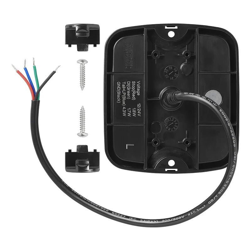 ProPlus Achterlicht 4 functies 105 x 95 mm LED + GLOW links