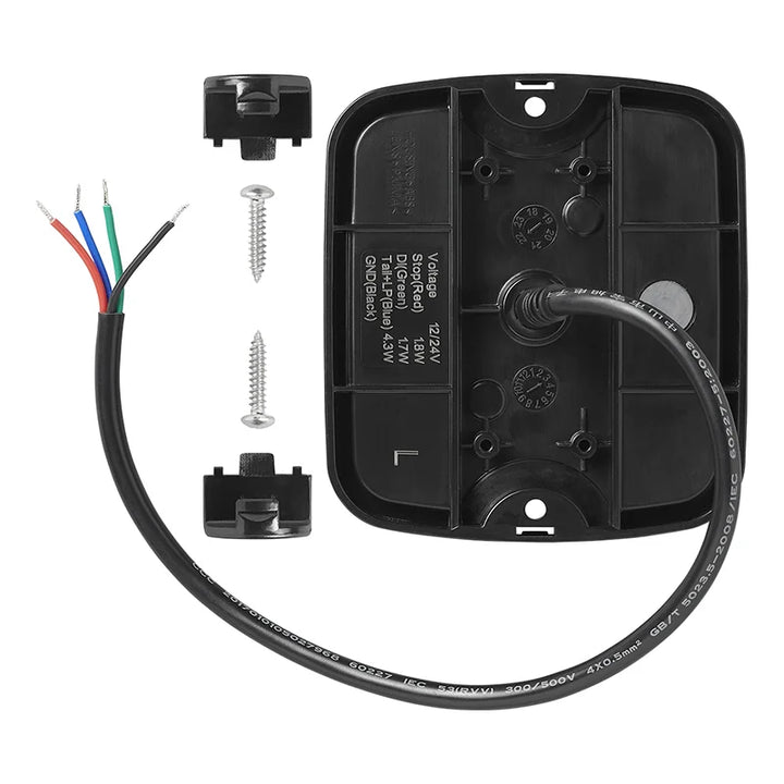 ProPlus Achterlicht 4 functies 105 x 95 mm LED + GLOW links