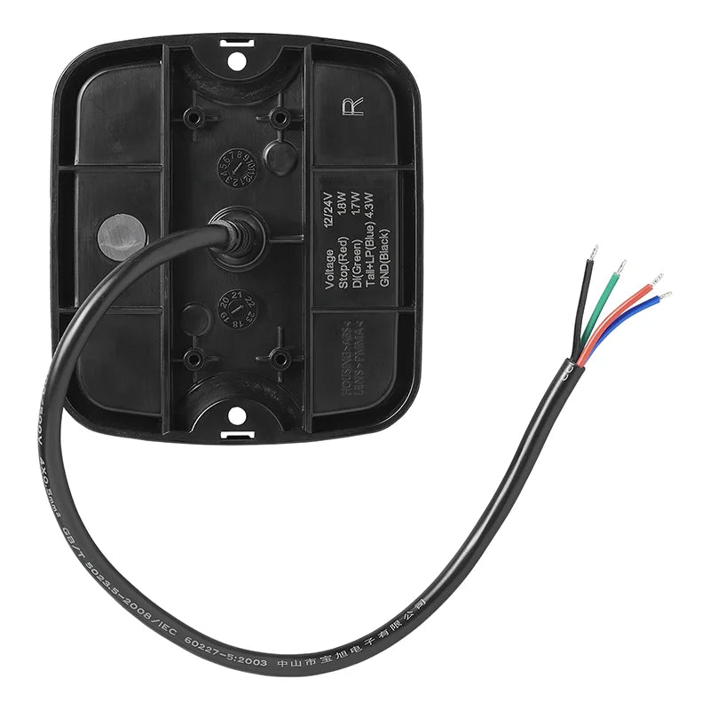 ProPlus Achterlicht 4 functies 105 x 95 mm LED + GLOW rechts