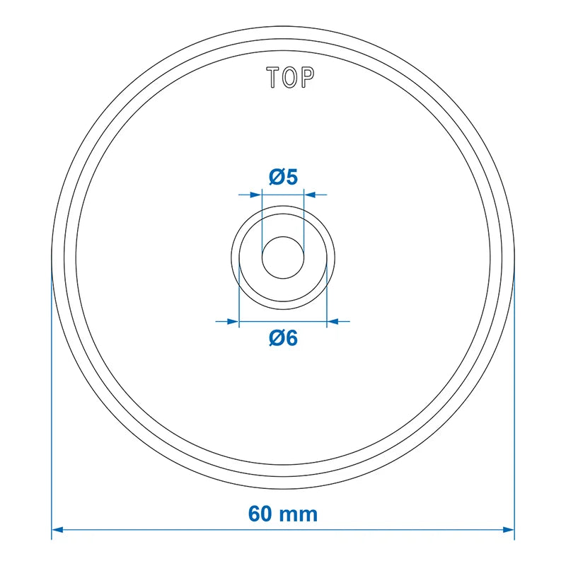 ProPlus Reflector rood 60mm schroefbevestiging 2 stuks in blister