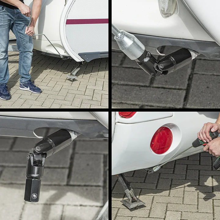 ProPlus Cardangewricht adapter voor hoeksteun 19 mm
