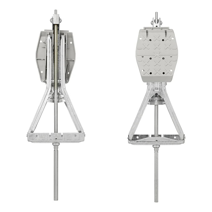 ProPlus Caravanhoeksteun 1000kg 605x280mm H:470mm incl. stabilisatievoet en verlengd uitdraaimechanisme