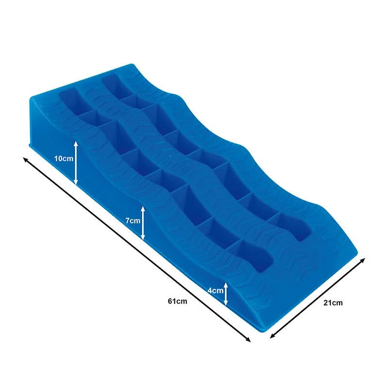 ProPlus Oprijblok blauw - set van 2 stuks