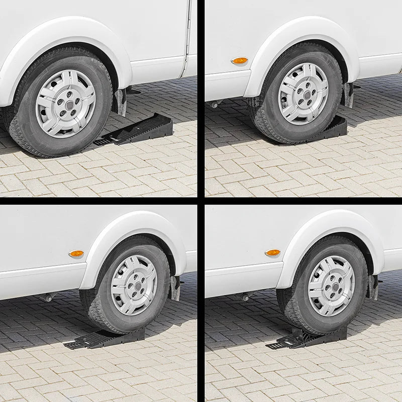 ProPlus Oprijblok met wielkeg zwart - set van 2 stuks