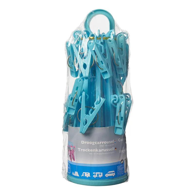 ProPlus Droogcarrousel met 18 knijpers