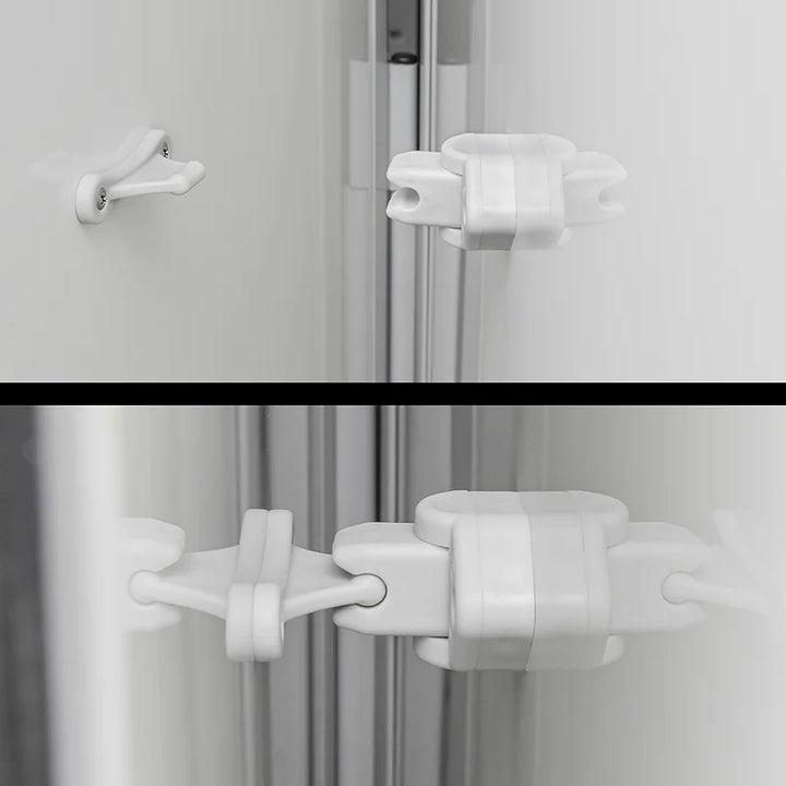 ProPlus Deurvanger grijs scharnierend voor caravan/camper