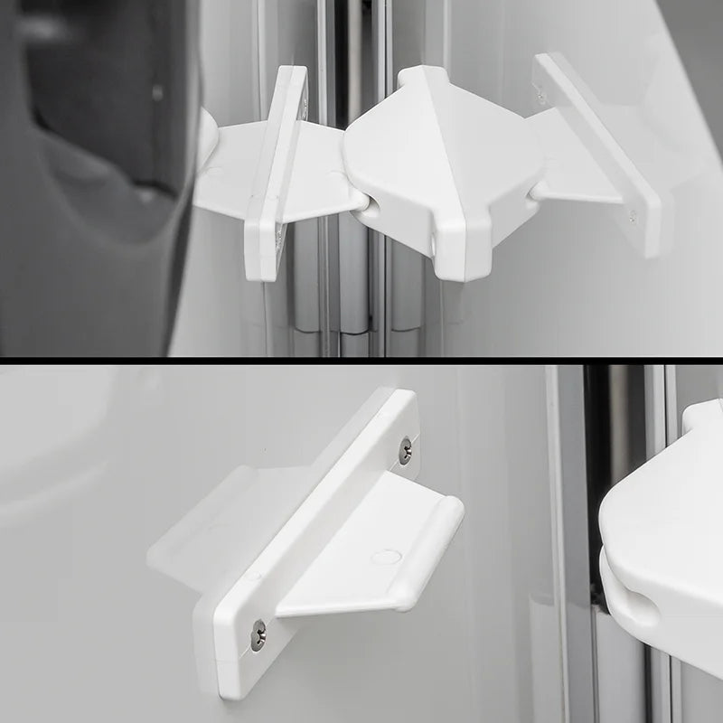 ProPlus Bovenzijde deurvanger wit voor caravan/camper