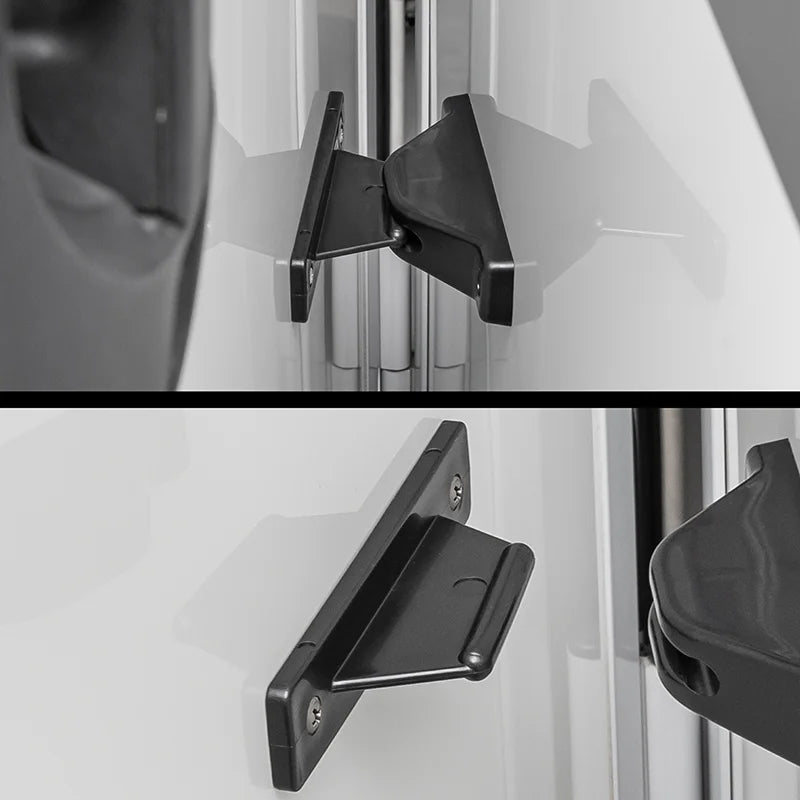 ProPlus Bovenzijde deurvanger zwart voor caravan/camper