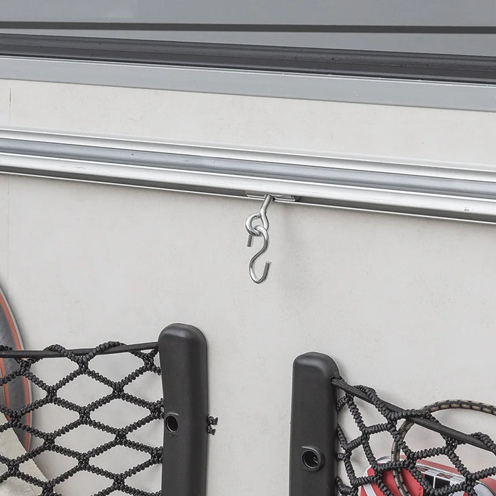 ProPlus Eindstop voor tentrail 8-10 mm - set van 2 stuks