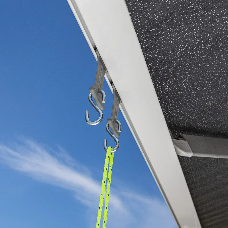 ProPlus Hanger met S-haak voor tentrail 5/6mm en 7/8mm - set van 6 stuks