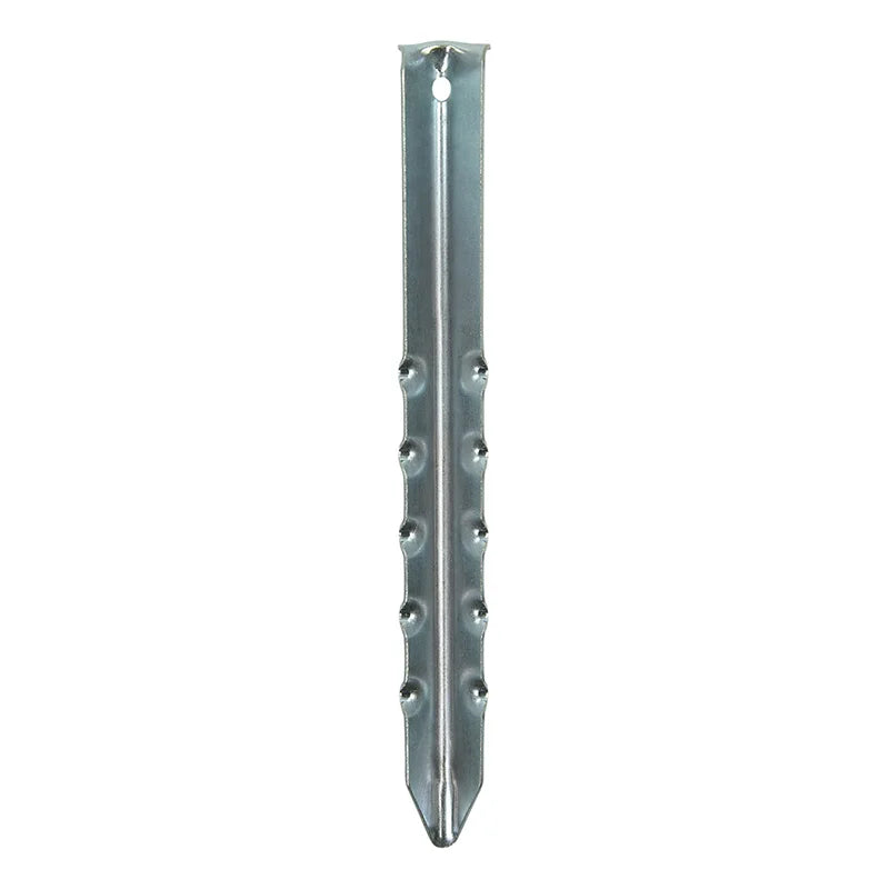 ProPlus Tentharing 30cm metaal geribbeld 2 stuks in polybag