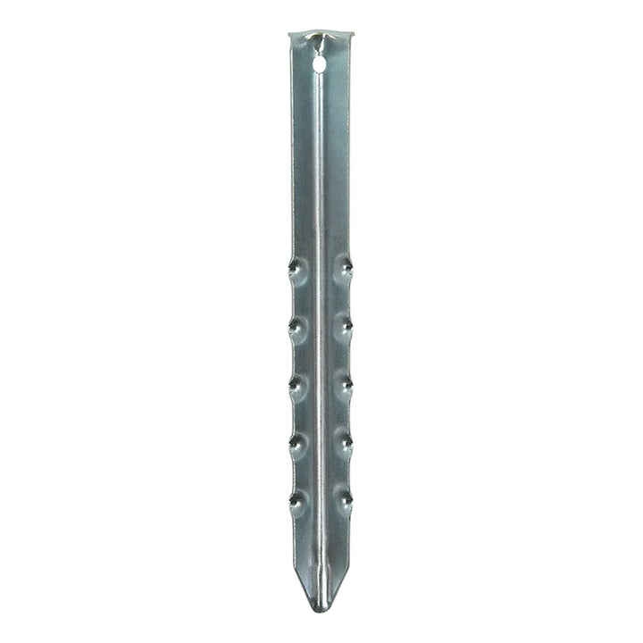 ProPlus Tentharing 30cm metaal geribbeld 2 stuks in polybag