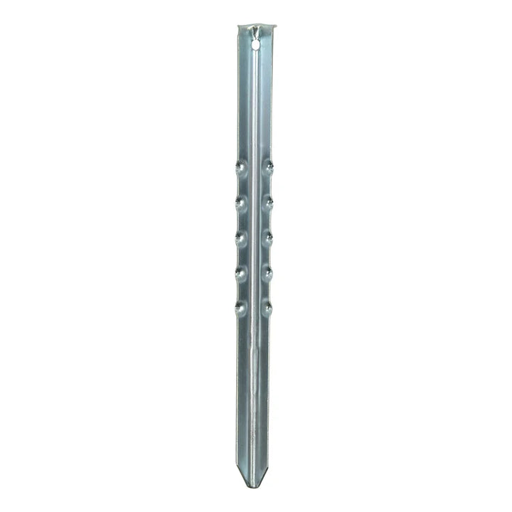 ProPlus Tentharing 40cm metaal geribbeld 2 stuks in polybag