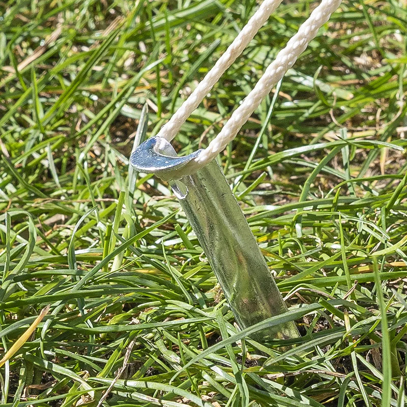 ProPlus Tentharing 22cm aluminium halfrond