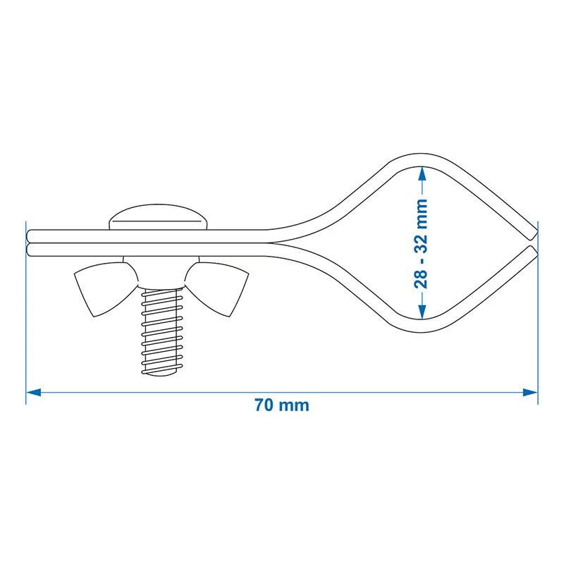 ProPlus Daksteunklem 28-32mm