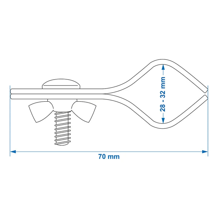 ProPlus Daksteunklem 28-32mm